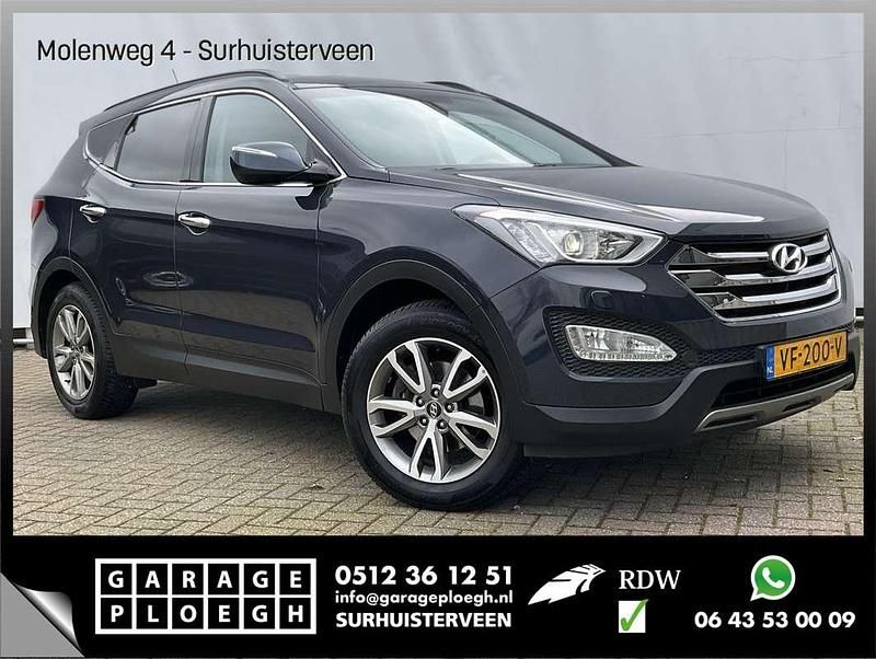 Grijs Gebruikt 2013 Hyundai Santa Fe SUV | € 20.900 (Eerlijke prijs) - Afbeelding 1/4