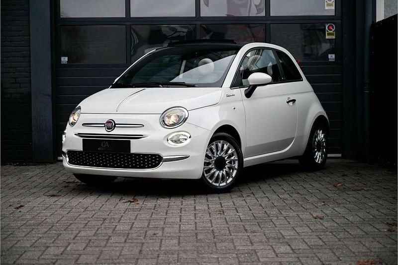 Wit Occasion 2022 Fiat 500C Dolcevita Cabriolet | € 14.500 (Goede deal) - Afbeelding 1/4