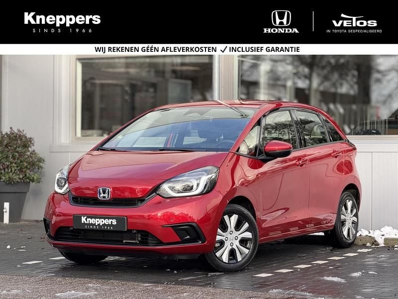 Rood Gebruikt 2022 Honda Jazz Elegance Hatchback | € 22.900 (Goede deal) - Afbeelding 1/4