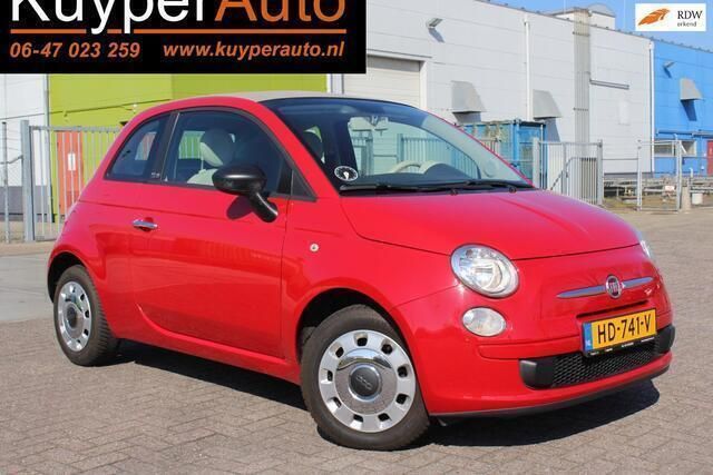 Rood, metallic lak Gebruikt 2013 Fiat 500C Lounge Cabriolet | € 6.550 (Goede deal) - Afbeelding 1/4