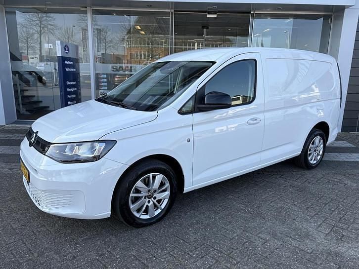Wit Gebruikt 2021 VW Caddy Maxi Style MPV | € 18.999 (Eerlijke prijs) - Afbeelding 1/4