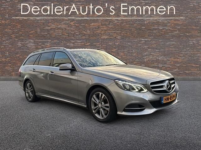 Grijs Occasion 2014 Mercedes 220 Prestige Stationwagen | € 9.999 (Eerlijke prijs) - Afbeelding 1/4