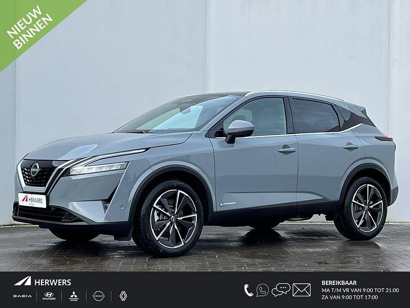 Grijs Gebruikt 2024 Nissan Qashqai Tekna SUV | € 32.985 (Goede deal) - Afbeelding 1/4