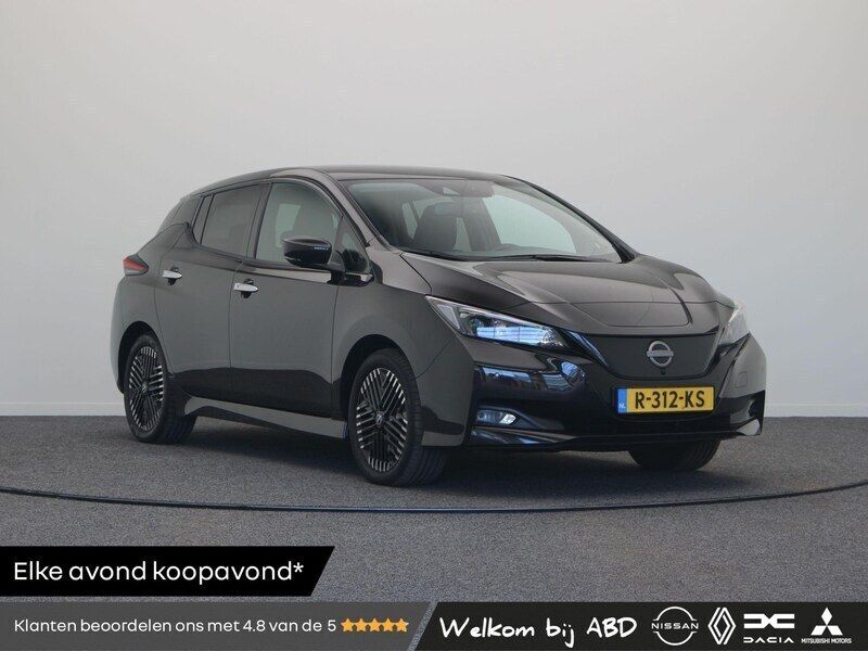 Zwart Gebruikt 2022 Nissan Leaf N-Connecta Hatchback | € 14.745 (Goede deal) - Afbeelding 1/3