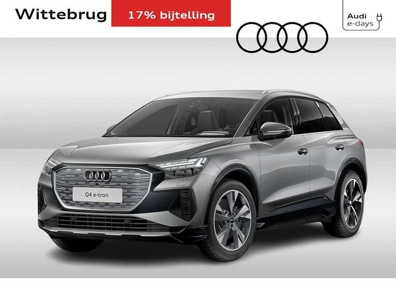 Grijs, metallic lak Nieuw 2025 Audi Q4 e-tron Advanced SUV | € 54.450 (Eerlijke prijs) - Afbeelding 1/4