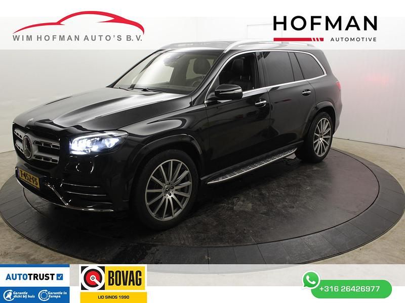 Zwart, metallic lak Gebruikt 2020 Mercedes GLS580 Premium SUV | € 107.499 - Afbeelding 1/4