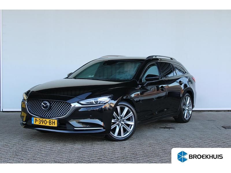 Occasion Mazda 6 Luxury 2022 Zwart Stationwagen