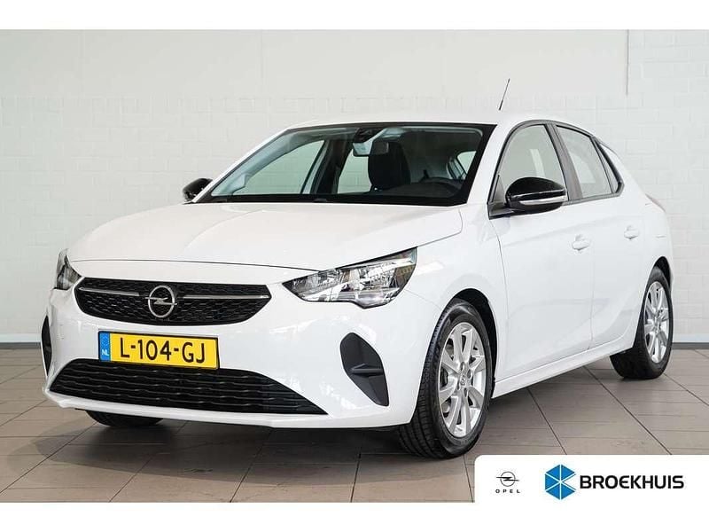 Wit Gebruikt 2021 Opel Corsa Edition Hatchback | € 12.695 (Goede deal) - Afbeelding 1/4
