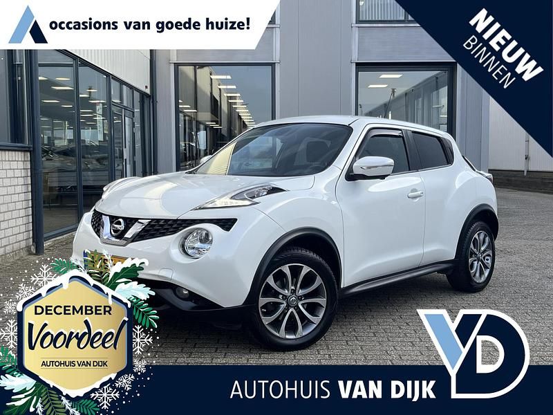 Wit Gebruikt 2014 Nissan Juke S SUV | € 8.945 - Afbeelding 1/4