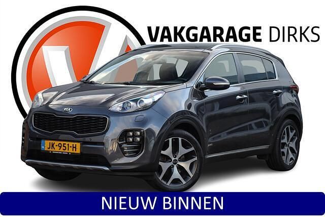 Grijs Gebruikt 2016 Kia Sportage GT-Line SUV | € 17.890 (Goede deal) - Afbeelding 1/4