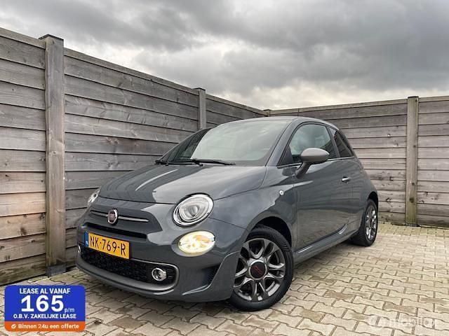 Grijs Gebruikt 2017 Fiat 500 Sport Hatchback | € 9.450 (Goede deal) - Afbeelding 1/4