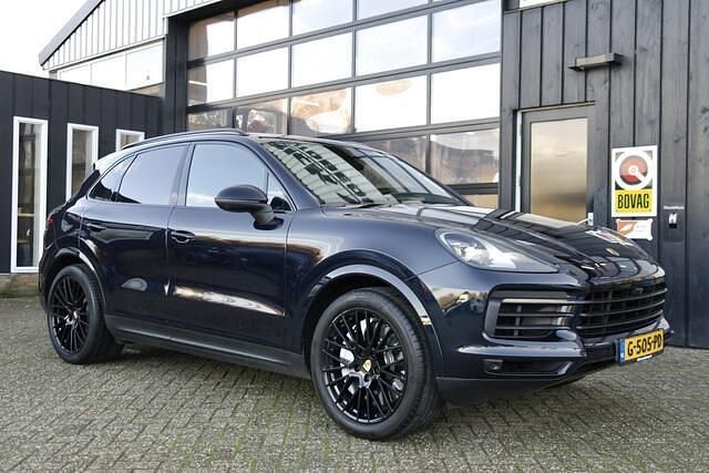 Blauw Occasion 2018 Porsche Cayenne SUV | € 54.999 (Eerlijke prijs) - Afbeelding 1/4