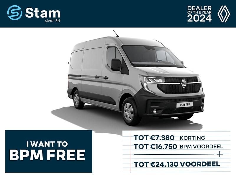 Grijs Gebruikt 2024 Renault Master Van | € 36.646 - Afbeelding 1/4