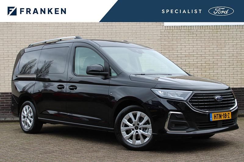 Zwart Nieuw 2025 Ford Tourneo Titanium MPV | € 41.595 (Eerlijke prijs) - Afbeelding 1/4