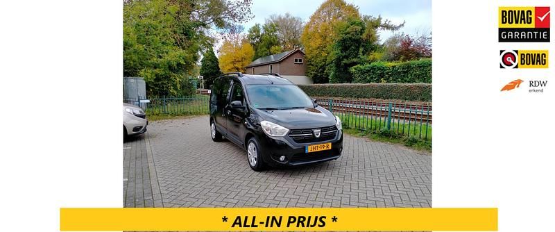 Zwart Gebruikt 2017 Dacia Dokker Ambiance Van | € 11.950 (Iets duurder) - Afbeelding 1/4