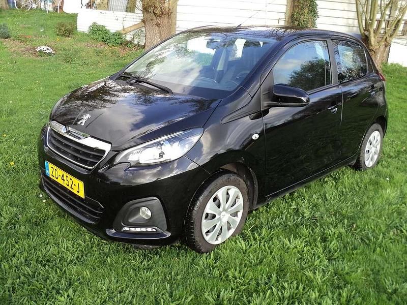 Zwart Gebruikt 2019 Peugeot 108 Active Hatchback | € 7.350 (Goede deal) - Afbeelding 1/4