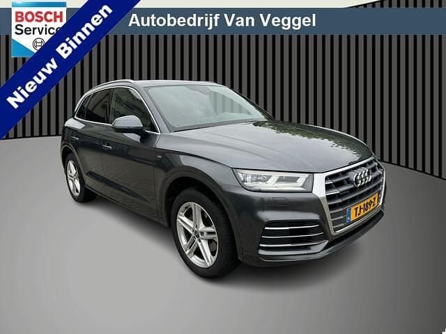 Grijs Gebruikt 2018 Audi Q5 S-Line SUV | € 30.850 (Eerlijke prijs) - Afbeelding 1/4