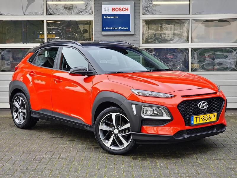 Oranje Gebruikt 2018 Hyundai Kona SUV | € 16.945 (Eerlijke prijs) - Afbeelding 1/4