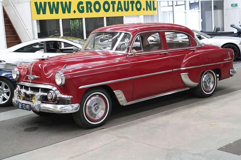 Rood Gebruikt 1953 Chevrolet Bel Air Sedan | € 14.950 - Afbeelding 1/4