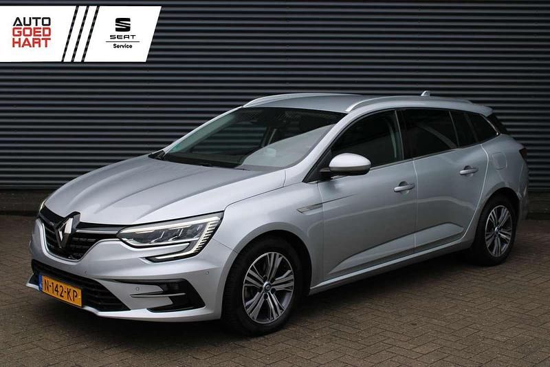 Grijs Gebruikt 2021 Renault Mégane IV Intens Stationwagen | € 16.895 (Goede deal) - Afbeelding 1/4