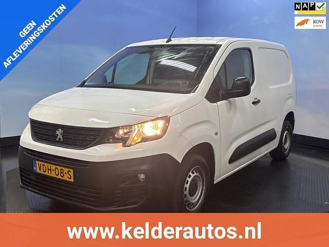Wit Gebruikt 2019 Peugeot Partner Premium Van | € 6.750 (Super prijs) - Afbeelding 1/4