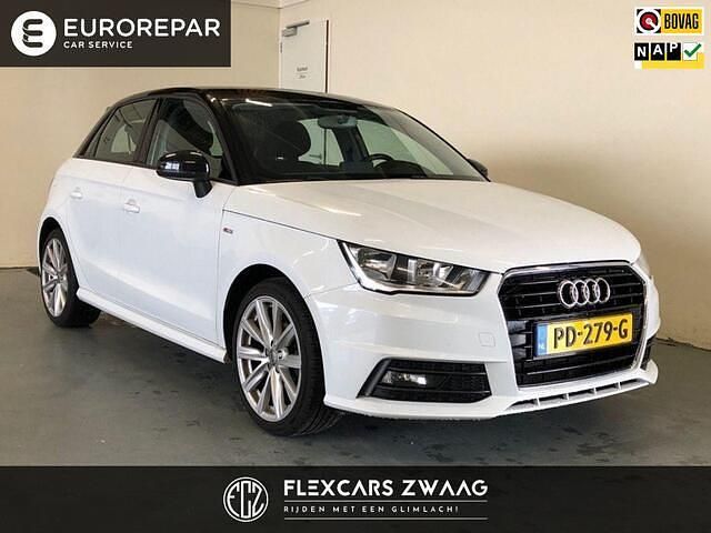 Wit Gebruikt 2017 Audi A1 Sportback S-Line Hatchback | € 13.990 (Eerlijke prijs) - Afbeelding 1/2