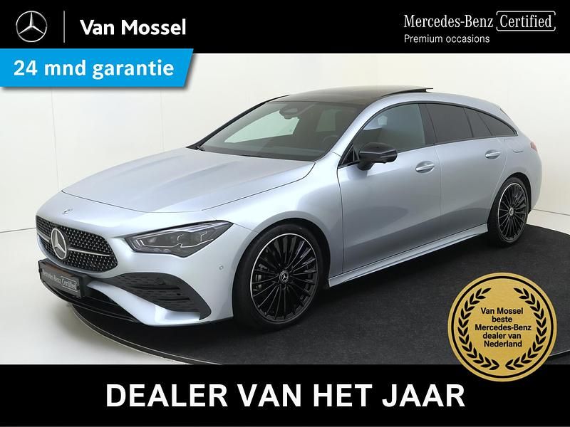 Grijs Occasion 2025 Mercedes CLA180 Shooting Brake AMG line Stationwagen | € 41.945 (Eerlijke prijs) - Afbeelding 1/4