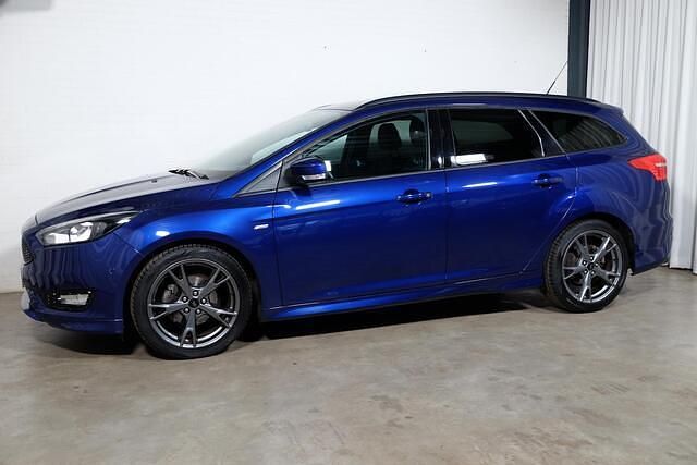 Occasion Ford Focus ST-Line 125 PK (91 kW) 2017 Blauw Stationwagen