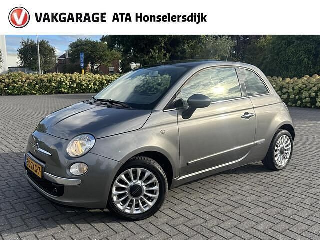 Grijs Gebruikt 2013 Fiat 500 Lounge Hatchback | € 5.350 (Eerlijke prijs) - Afbeelding 1/4