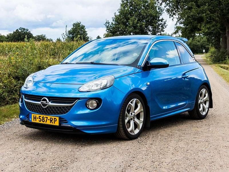 Blauw Gebruikt 2015 Opel Adam S Hatchback | € 8.750 (Iets duurder) - Afbeelding 1/4