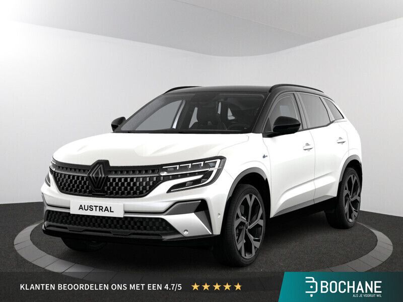 Blanc nacré + dakkleur noir étoilé (wit mica) Nieuw 2025 Renault Austral Iconic Esprit Alpine SUV | € 47.940 (Eerlijke prijs) - Afbeelding 1/4
