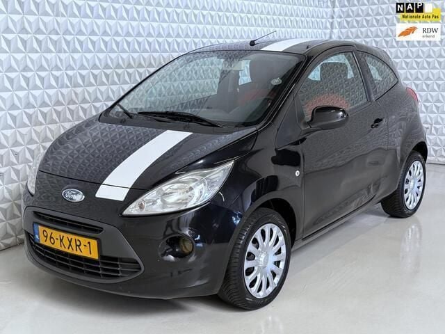 Zwart Gebruikt 2010 Ford Ka Titanium Hatchback | € 1.499 (Super prijs) - Afbeelding 1/4
