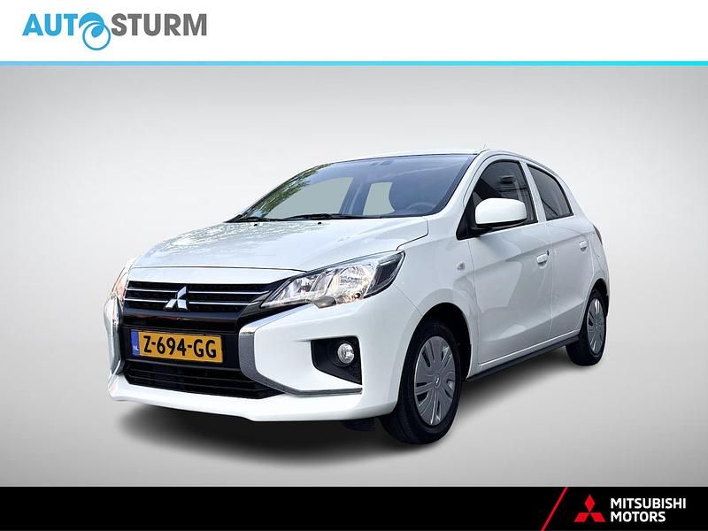 Wit Gebruikt 2024 Mitsubishi Space Star Hatchback | € 16.289 (Duur) - Afbeelding 1/4