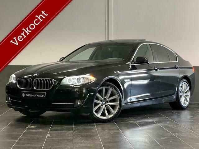Zwart Gebruikt 2010 BMW 523 Executive Sedan | € 14.950 (Duur) - Afbeelding 1/4
