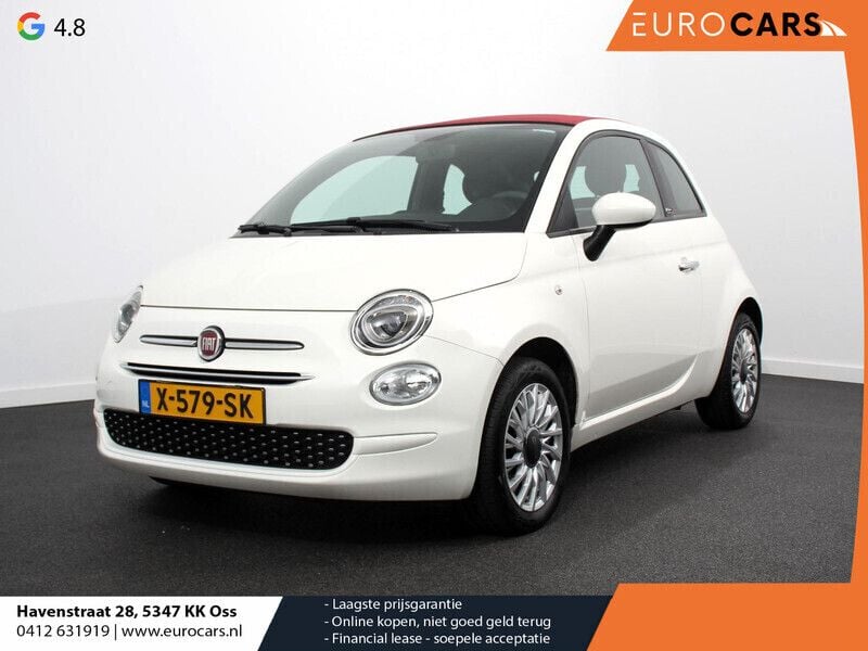 Wit Gebruikt 2024 Fiat 500C Lounge Cabriolet | € 18.440 (Iets duurder) - Afbeelding 1/4