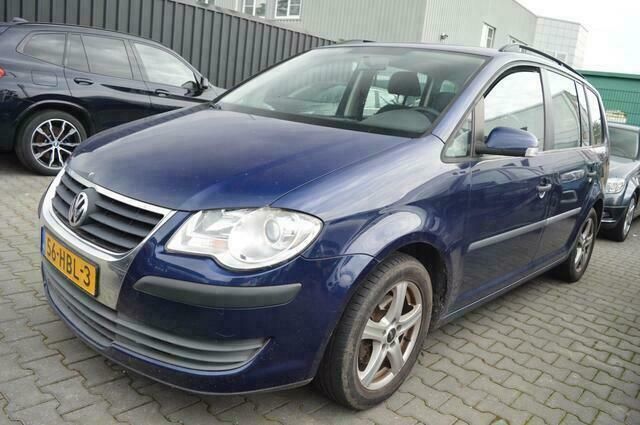 Blauw Gebruikt 2008 VW Touran MPV | € 3.750 (Iets duurder) - Afbeelding 1/4