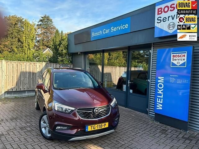 Rood Gebruikt 2018 Opel Mokka X Innovation SUV | € 13.950 (Eerlijke prijs) - Afbeelding 1/4
