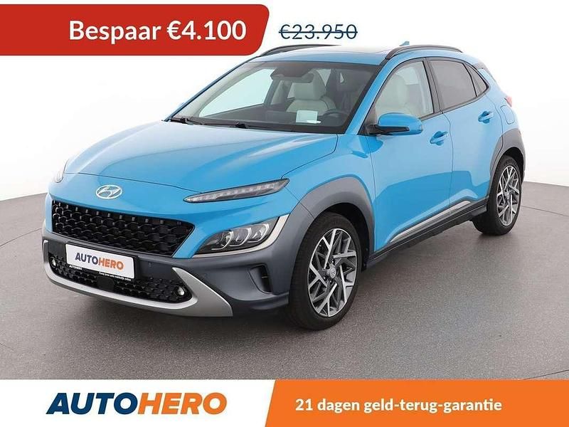 Blauw Gebruikt 2022 Hyundai Kona SUV | € 20.049 (Super prijs) - Afbeelding 1/3