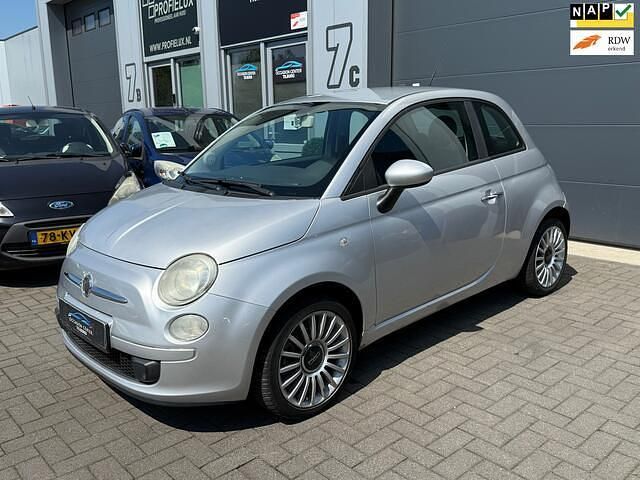 Grijs Gebruikt 2008 Fiat 500 Hatchback | € 2.895 (Eerlijke prijs) - Afbeelding 1/4
