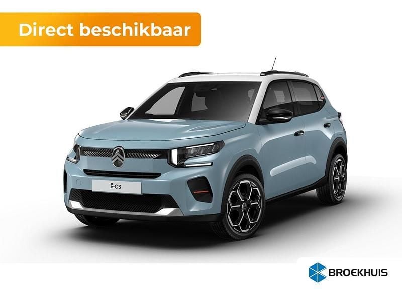 Blauw Nieuw 2025 Citroën e-C3 Hatchback | € 27.220 (Iets duurder) - Afbeelding 1/4