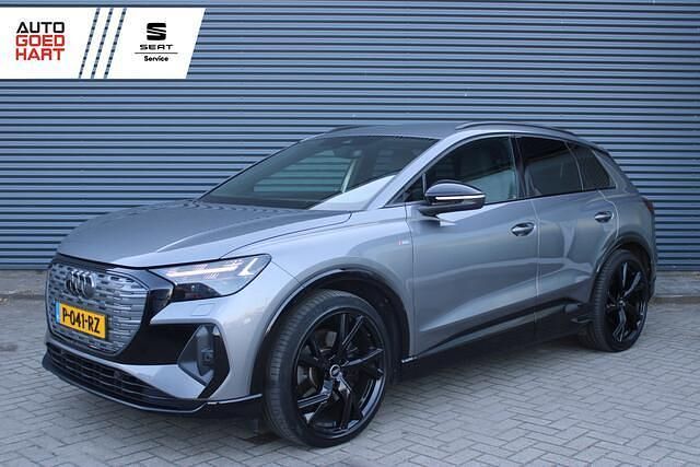 Grijs Gebruikt 2021 Audi Q4 e-tron Advanced Plus SUV | € 29.895 (Duur) - Afbeelding 1/4