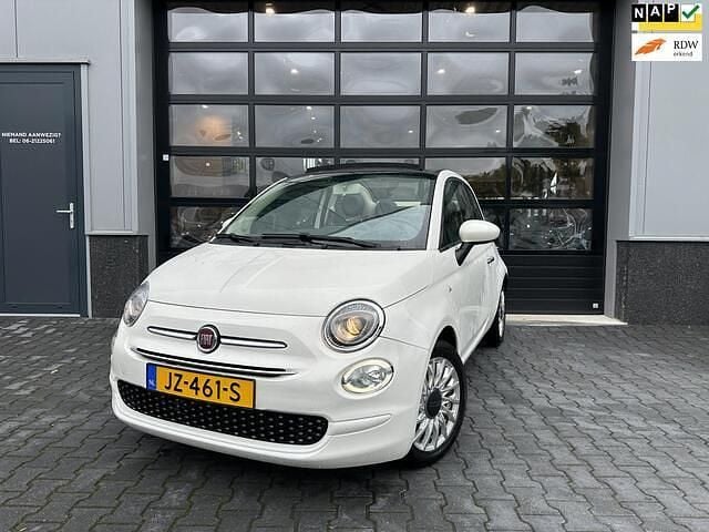 Wit Gebruikt 2016 Fiat 500C Lounge Cabriolet | € 10.750 (Eerlijke prijs) - Afbeelding 1/4