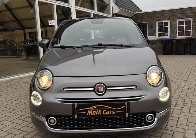 Grijs Gebruikt 2019 Fiat 500 Lounge Hatchback | € 9.999 (Eerlijke prijs) - Afbeelding 1/4