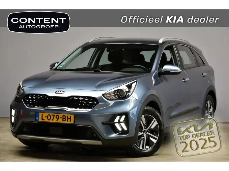 Blauw metallic Gebruikt 2021 Kia Niro SUV | € 23.940 (Goede deal) - Afbeelding 1/4