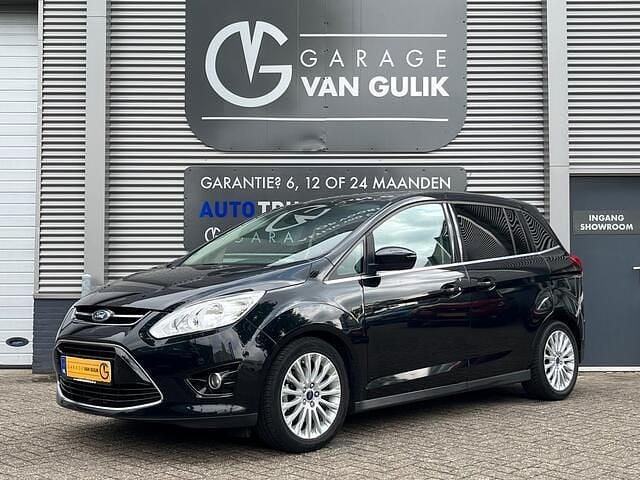 Zwart Gebruikt 2014 Ford Grand C-Max Titanium MPV | € 7.495 (Eerlijke prijs) - Afbeelding 1/4