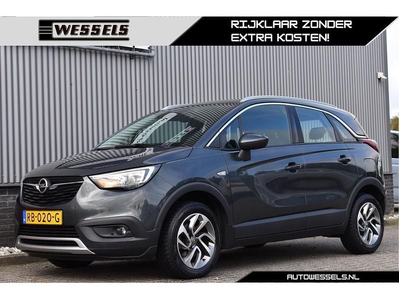 Grijs Gebruikt 2017 Opel Crossland Innovation SUV | € 10.250 (Eerlijke prijs) - Afbeelding 1/4