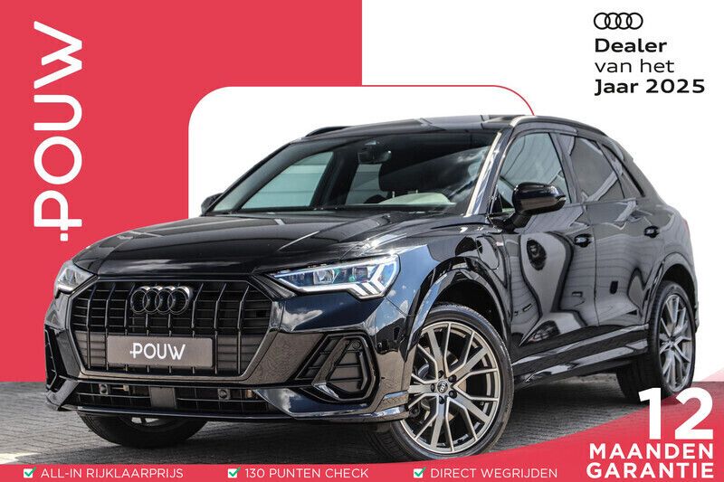 Zwart Gebruikt 2021 Audi Q3 S-Line SUV | € 42.900 (Duur) - Afbeelding 1/4