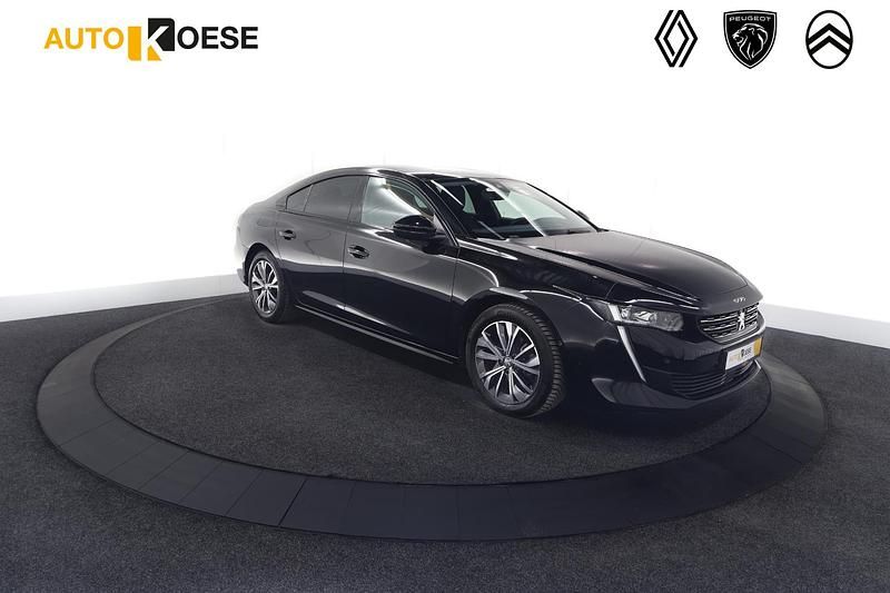 Zwart Gebruikt 2022 Peugeot 508 Allure Hatchback | € 23.795 (Eerlijke prijs) - Afbeelding 1/4