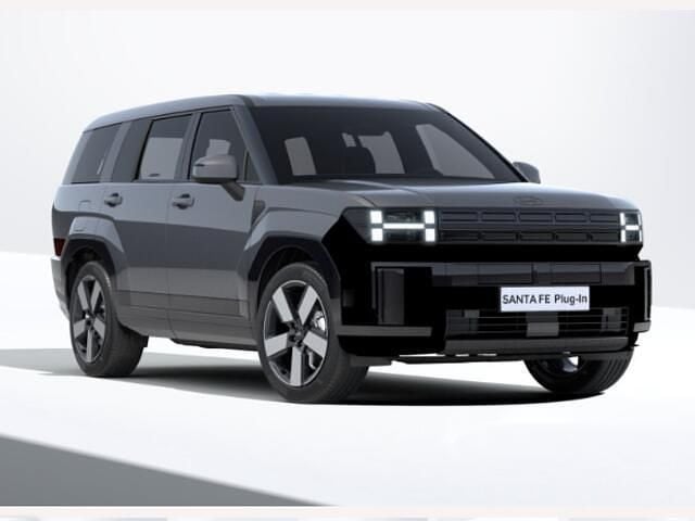 Zwart Nieuw 2025 Hyundai Santa Fe Blackline SUV | € 66.690 (Goede deal) - Afbeelding 1/4