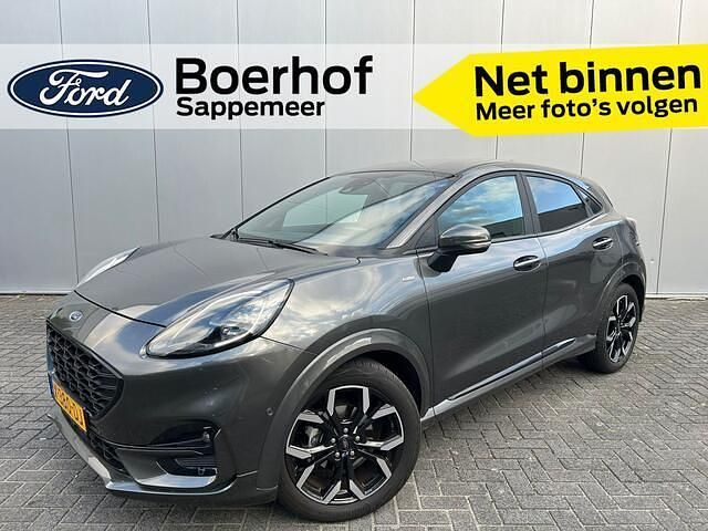 Grijs Gebruikt 2023 Ford Puma Gen-E ST-Line X SUV | € 25.850 (Iets duurder) - Afbeelding 1/4